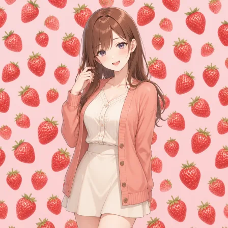 strawberry background