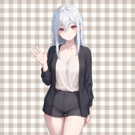 checkered background