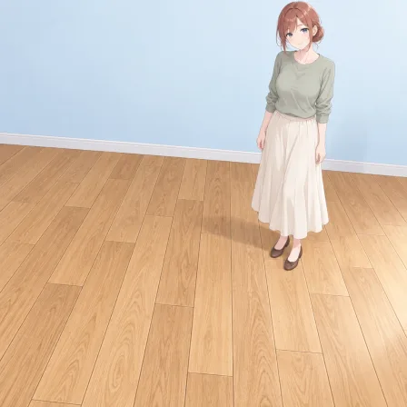 wooden floor