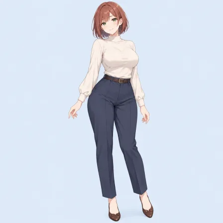 wide hips