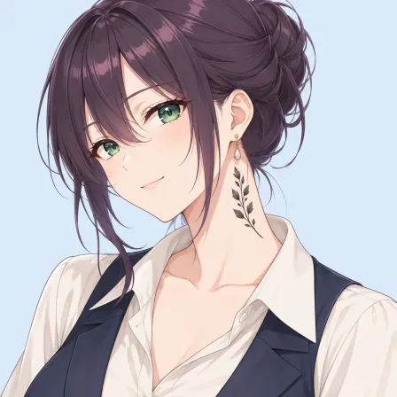 neck tattoo