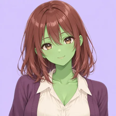 green skin