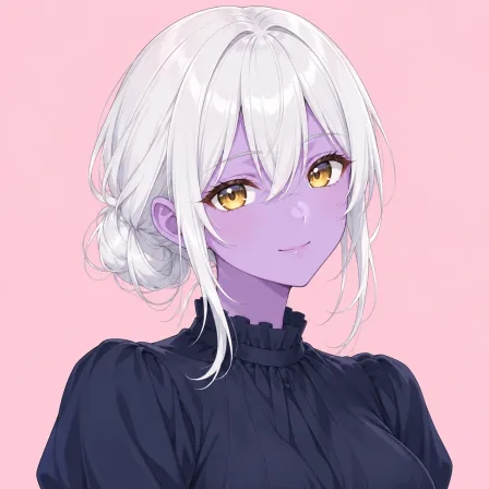 purple skin