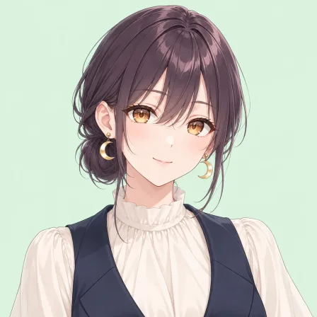 crescent earrings