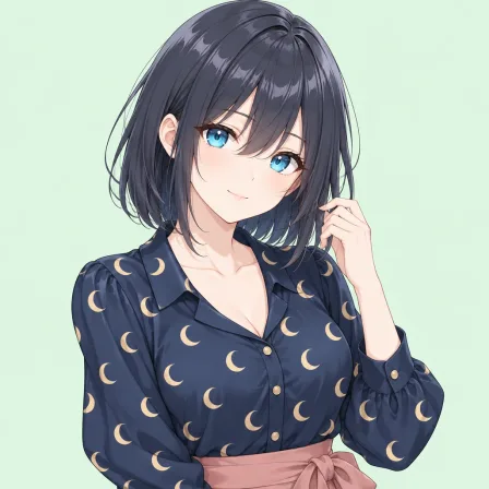 crescent print