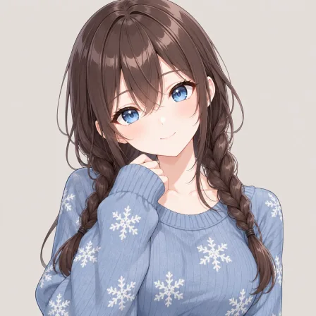 snowflake print