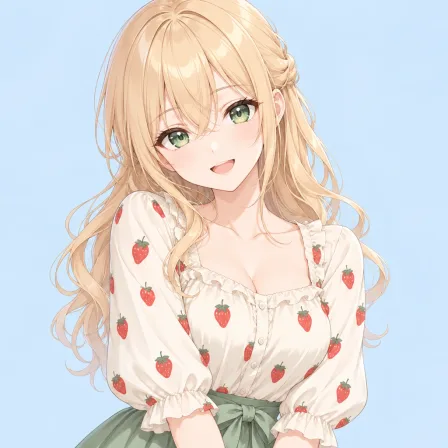 strawberry print