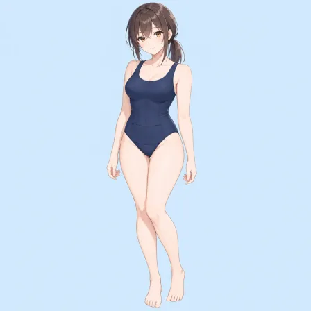 old school swimsuit