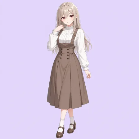 pinafore dress