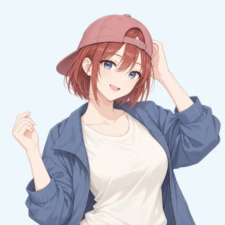 backwards hat