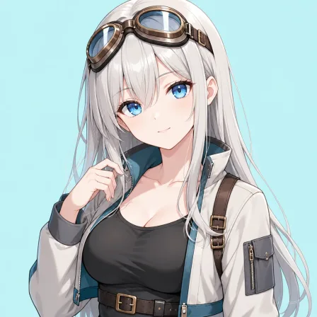 goggles on head