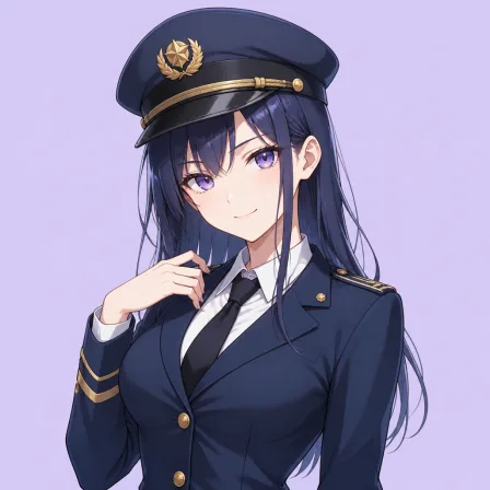 peaked cap