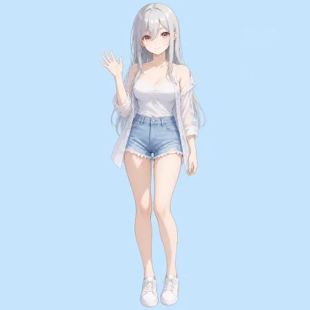 cutoff jeans