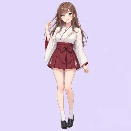 hakama short skirt