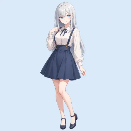 suspender skirt