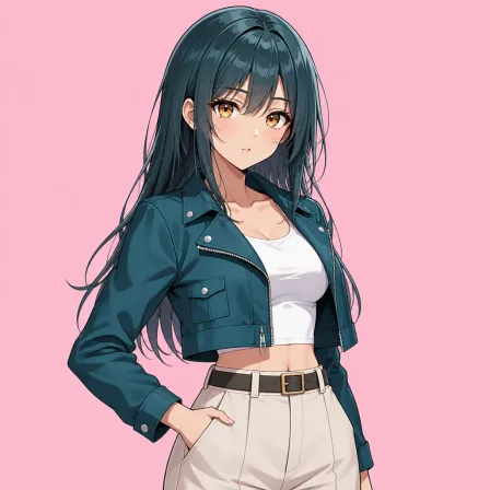 cropped jacket