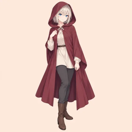 hooded cloak