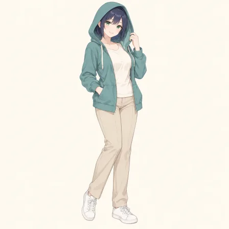 hooded jacket