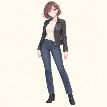 leather jacket