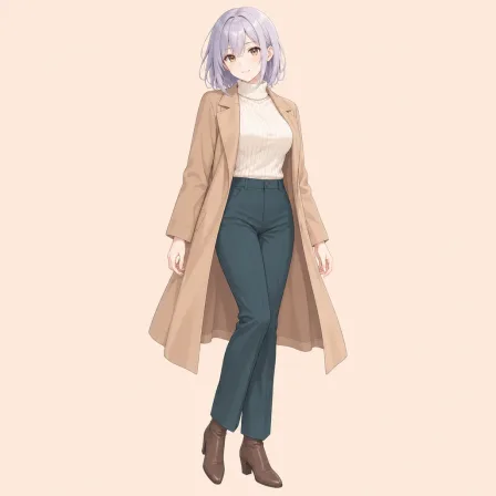 open coat