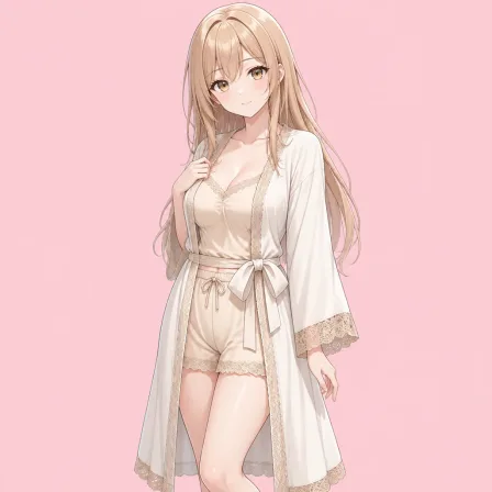 open robe