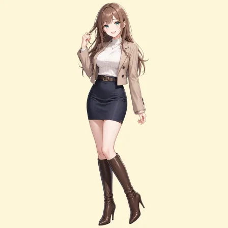 high heel boots