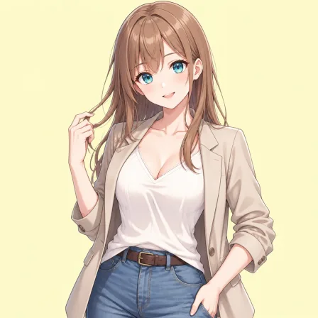 open jacket