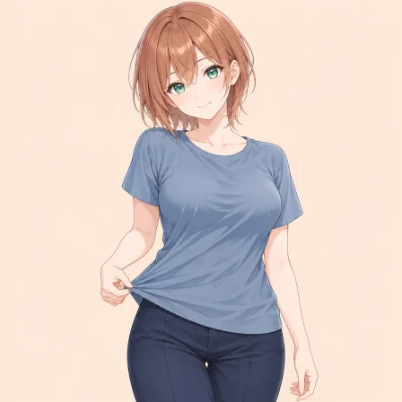shirt tug