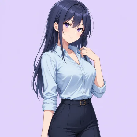 sleeves rolled up