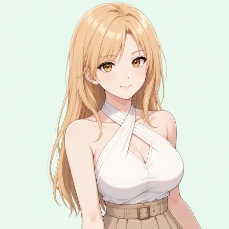 criss-cross halter