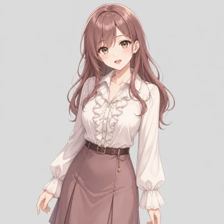 frilled shirt