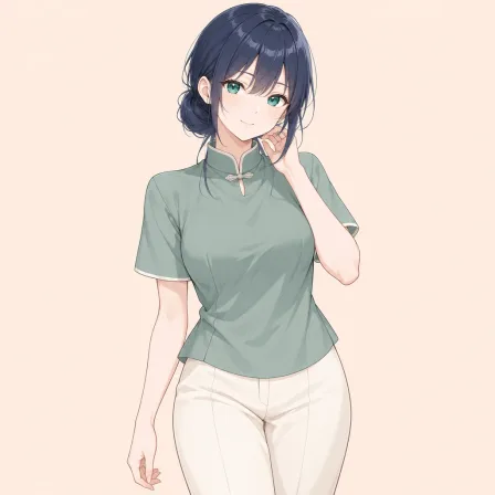 mandarin collar