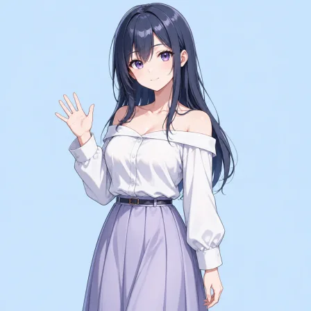 off-shoulder shirt