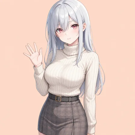ribbed sweater
