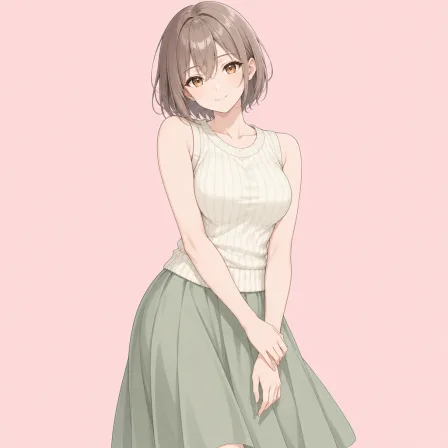 sleeveless sweater