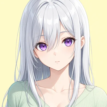 purple eyes