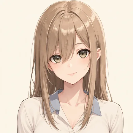 light brown hair
