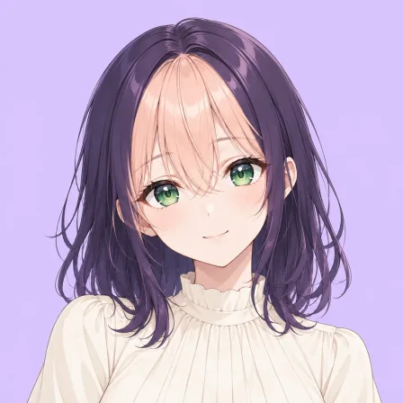 colored bangs