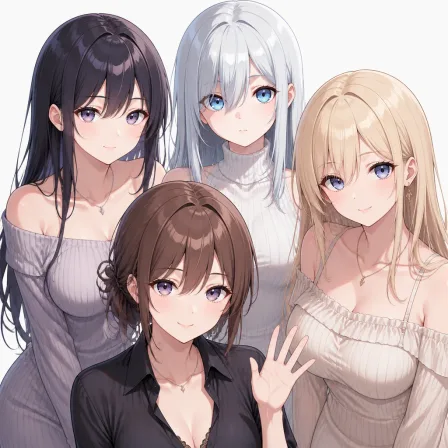 multiple girls