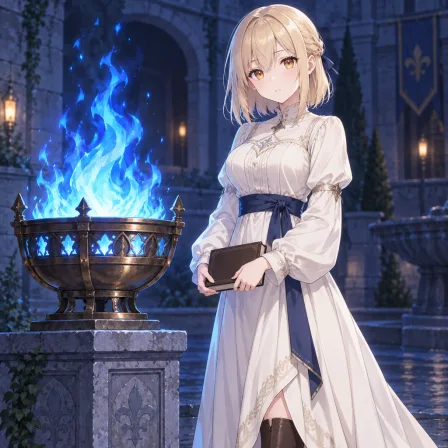 blue fire