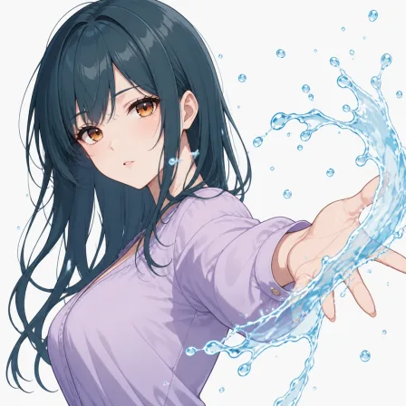 splashing