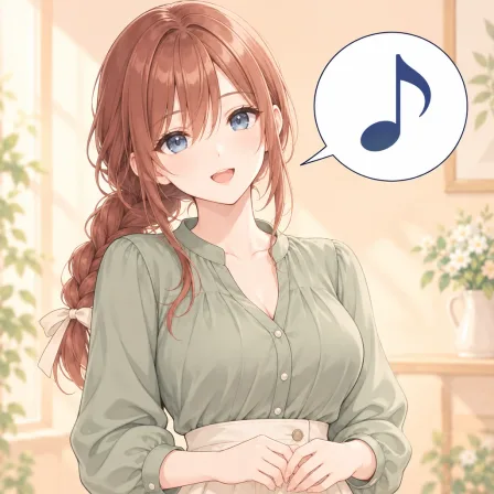 spoken musical note