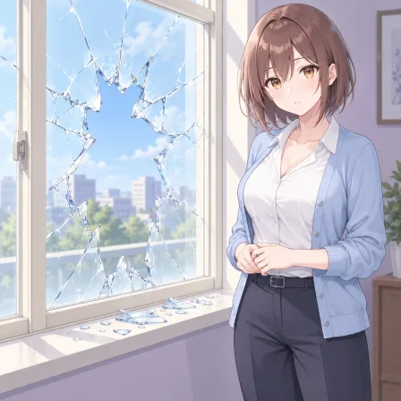 broken glass