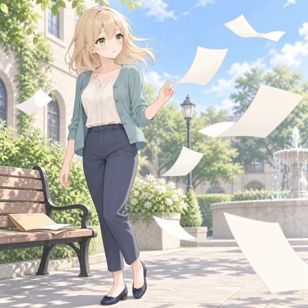 flying paper