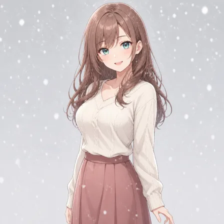 snowing