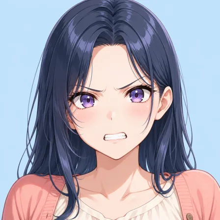 clenched teeth