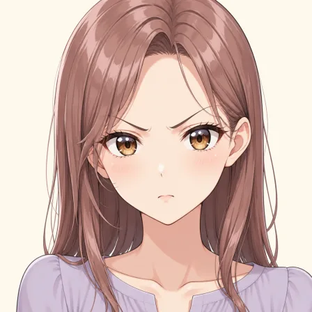 v-shaped eyebrows