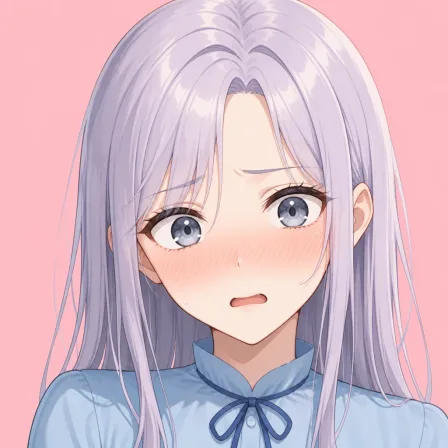 flustered