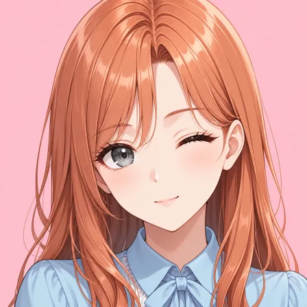 one eye closed