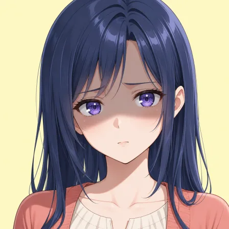 shaded face